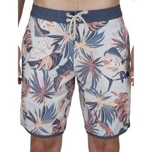 Salty Crew Men's Breaker Board Shorts - Sea Foam, Size 38, Swimwear
